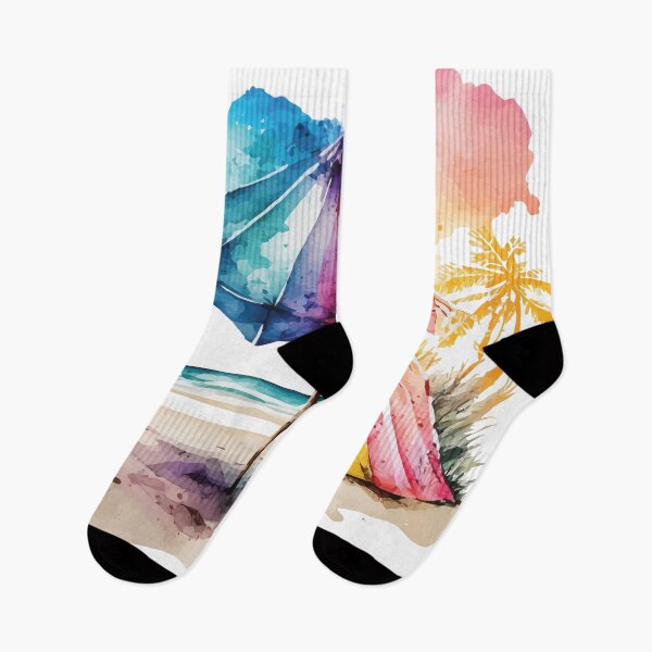 Item preview, A Beach Vacation Watercolor - Boho Chic designed and sold by GVRDesign.
