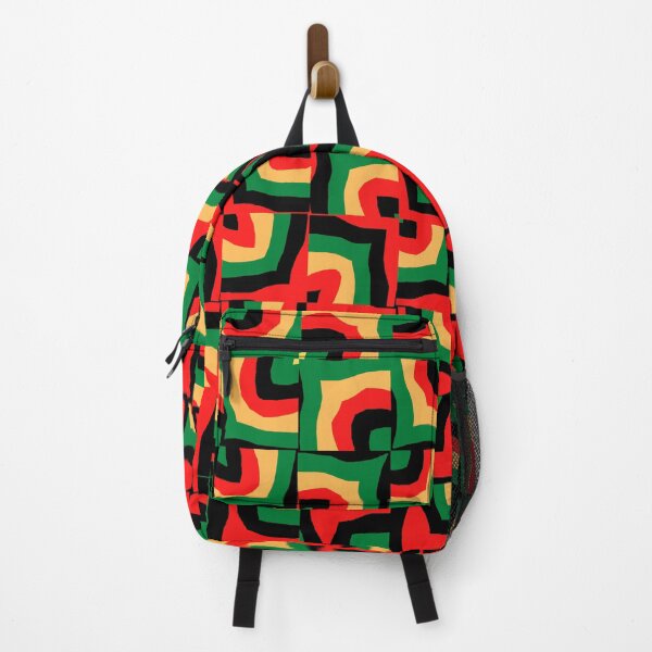 Item preview, Red, Green, Black and Gold Pan African Repeat Pattern designed and sold by MimsTees.