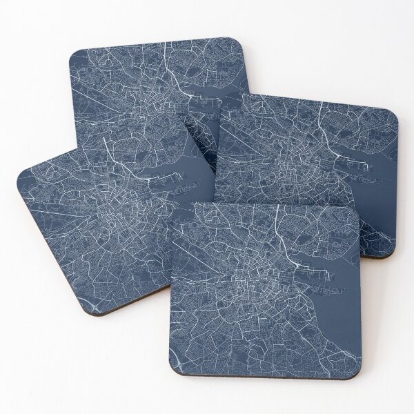 Item preview, Dublin Blueprint Map designed and sold by dotperinchart.