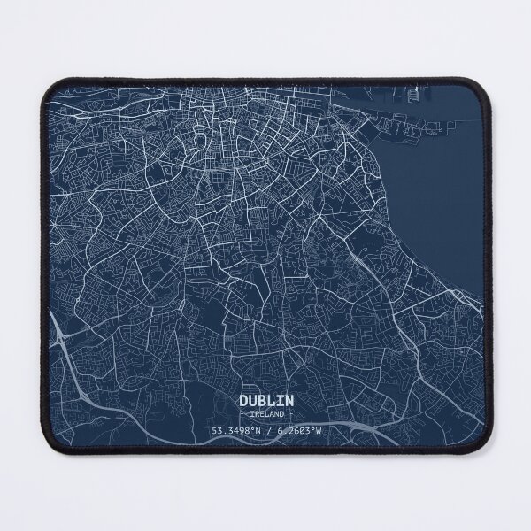 Item preview, Dublin Blueprint Map designed and sold by dotperinchart.