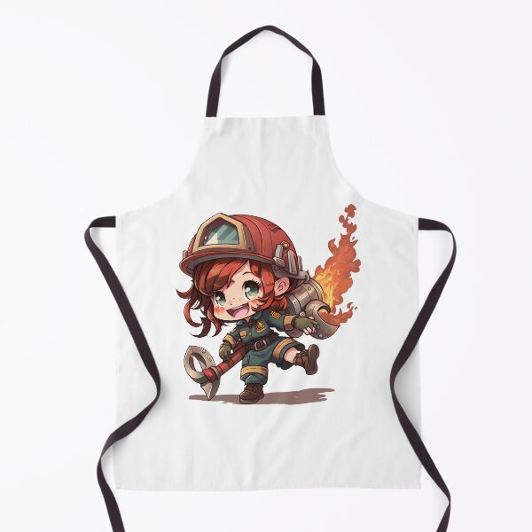 Item preview, Firefighter Girl - Brave and Heroic Design for Girls designed and sold by addthana.
