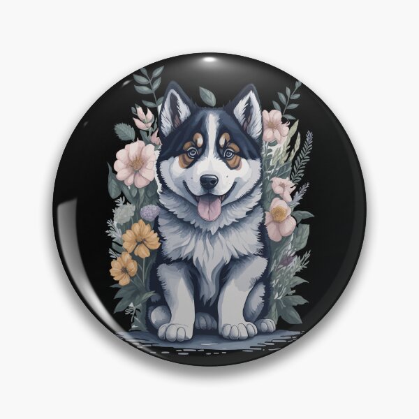 Item preview, Alaskan Husky puppy designed and sold by HuskyHuddle.