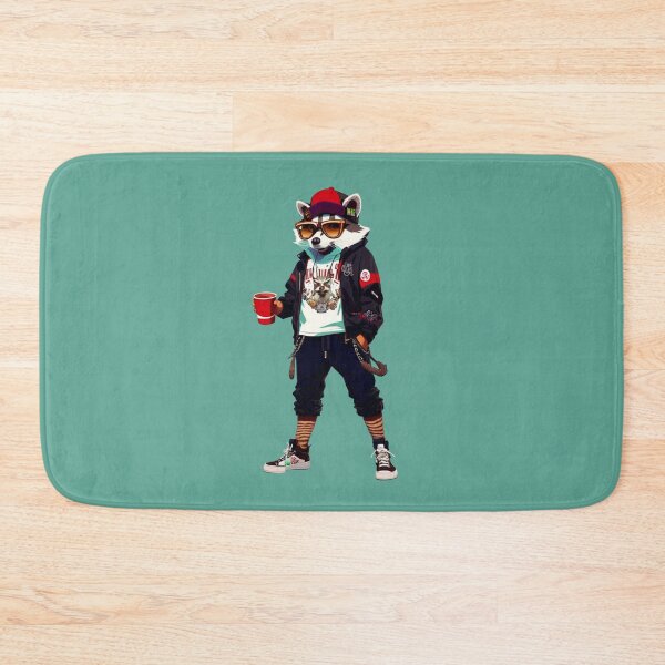 Item preview, Hipster Racoon V17 designed and sold by HipsterAnimals.