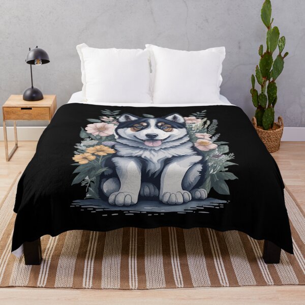 Item preview, Alaskan Husky puppy designed and sold by HuskyHuddle.