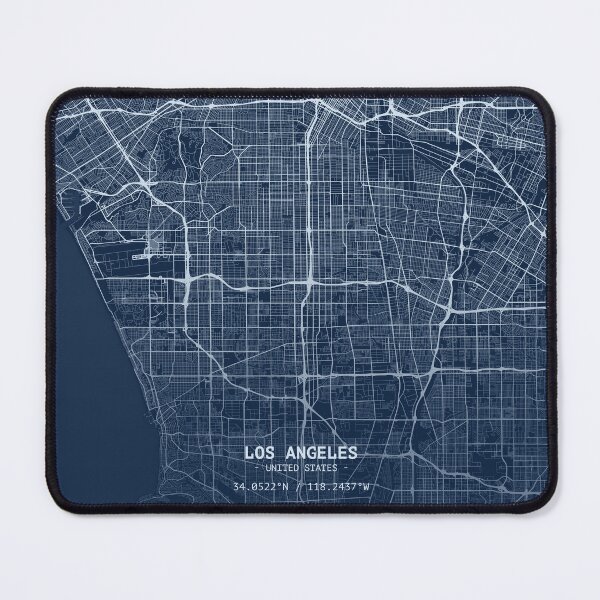 Item preview, Los Angeles Blueprint Map designed and sold by dotperinchart.