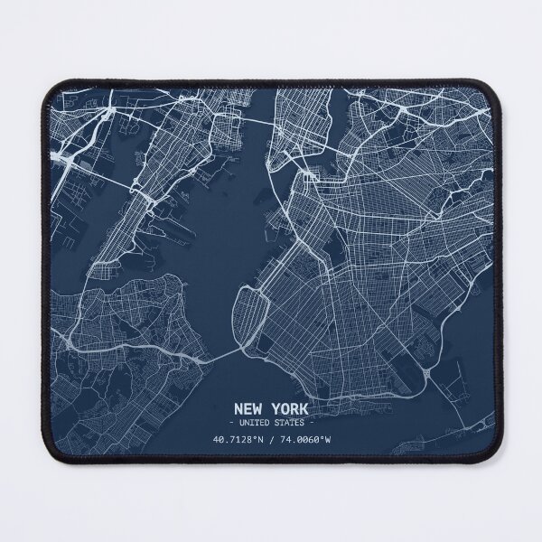 Item preview, New York Blueprint Map designed and sold by dotperinchart.