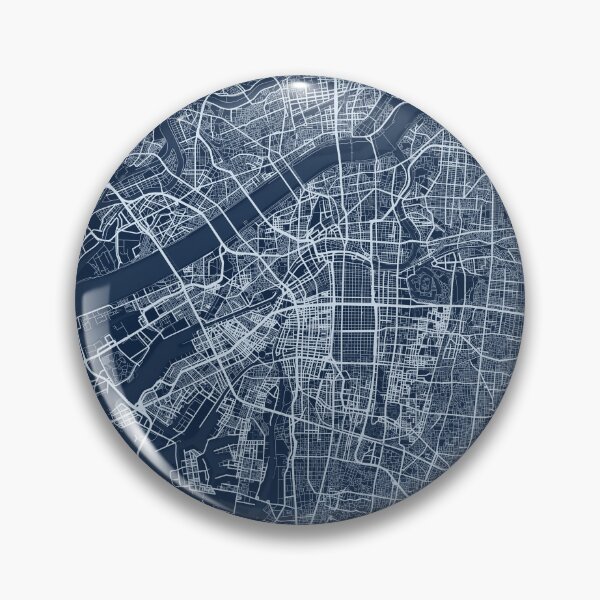 Artikelvorschau, Osaka Blueprint Map entworfen und verkauft von dotperinchart.