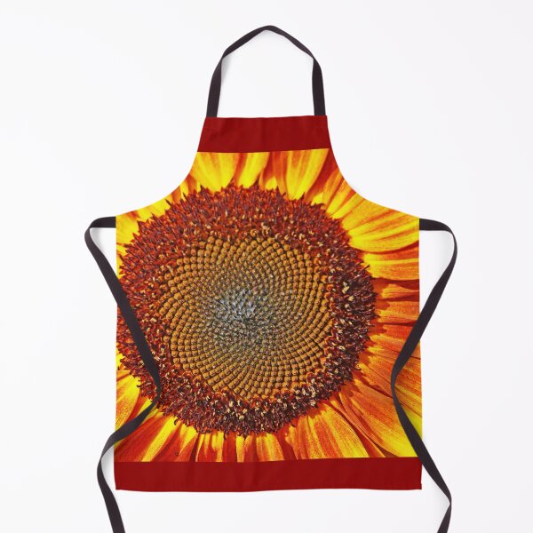 Item preview, Yellow And Red Sunflower Close Up designed and sold by Deb Oppermann.