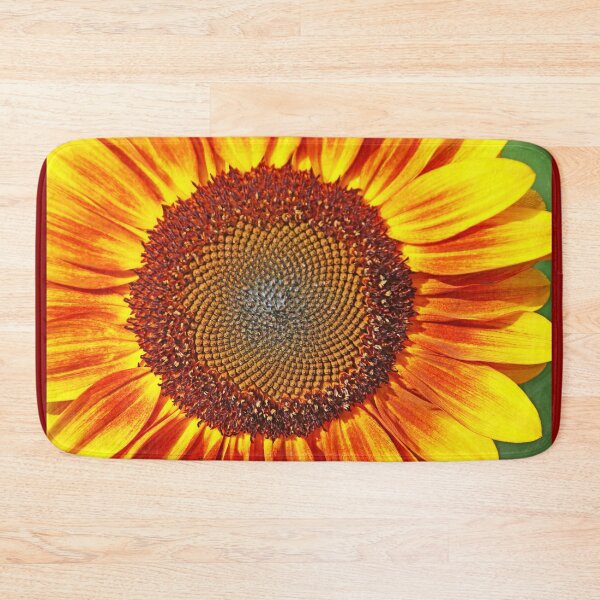 Item preview, Yellow And Red Sunflower Close Up designed and sold by Deb Oppermann.