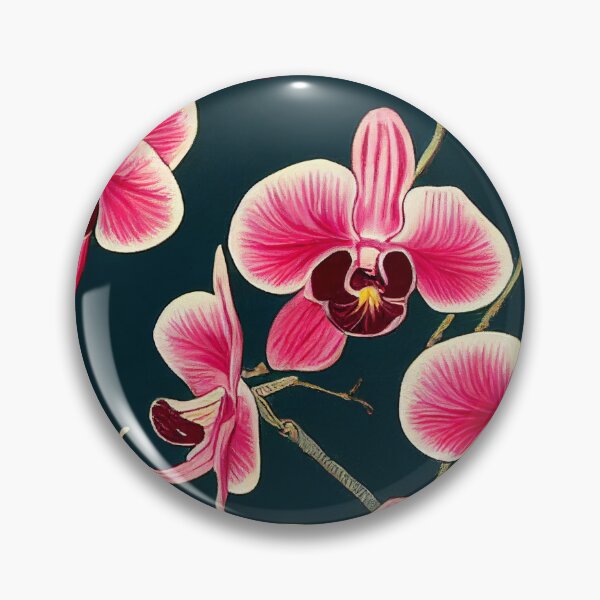 Item preview, Pink Orchids Seamless Pattern A designed and sold by GraphicsPagoda.