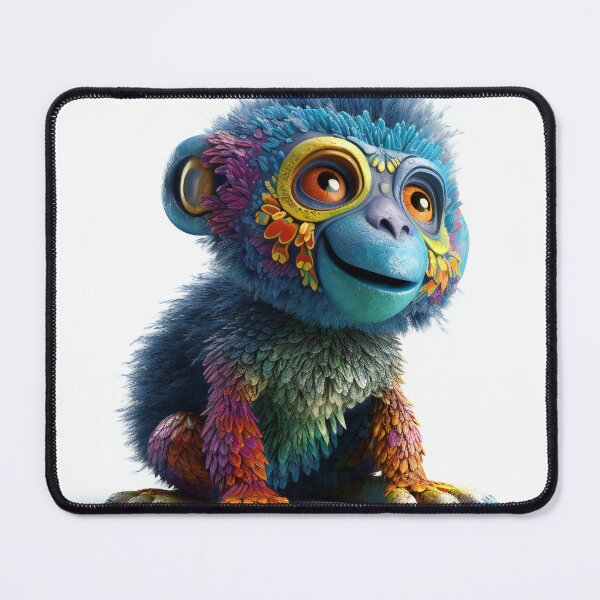 Item preview, "Zugo" | Fluffy & Cute | Little Pets Collection | Render | AI designed and sold by Hazmat-AI7.
