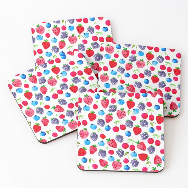 Item preview, Watercolor pattern Summer fruits designed and sold by ElizabethCoelho.