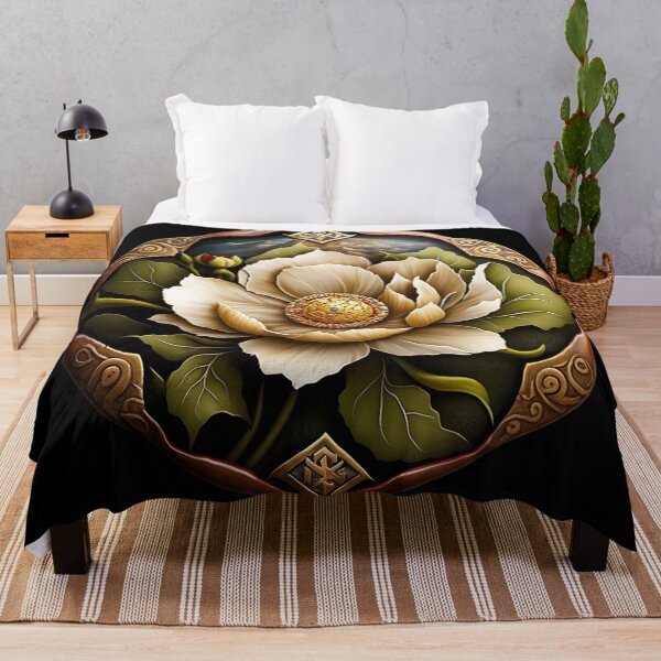 Item preview, Tibetan Kelsang Flower Mandala - Buddhism designed and sold by LadyDharma.