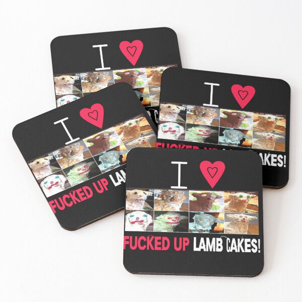 Item preview, I Heart F----- Up Lamb Cakes designed and sold by CMooreWorx.