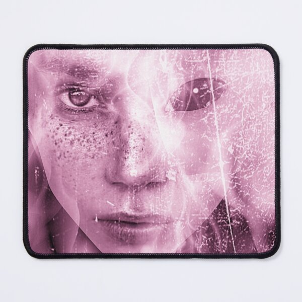 Item preview, 'Alienated' Digital Art Portrait Purple designed and sold by helenvjames.
