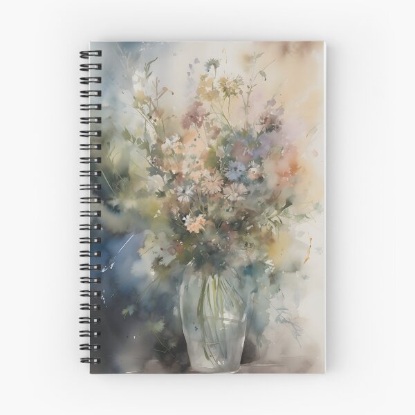 Item preview, Wildflower Symphony: A Muted Watercolor Bouquet 5 designed and sold by OOSDesigns.