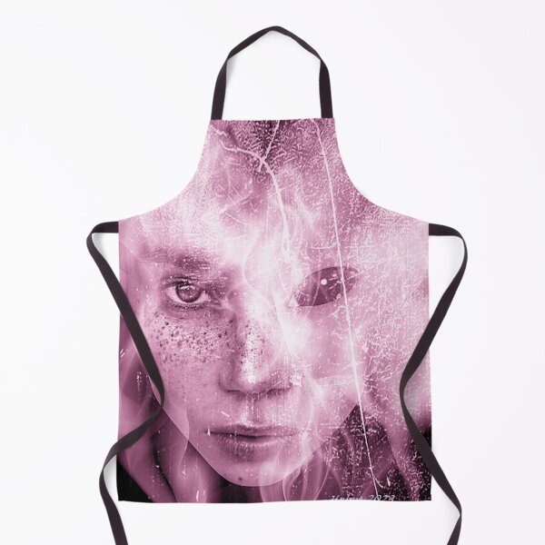 Item preview, 'Alienated' Digital Art Portrait Purple designed and sold by helenvjames.