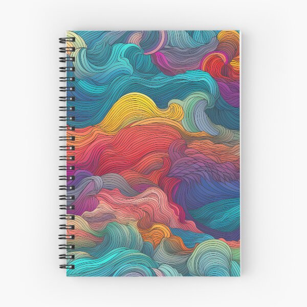 Item preview, Rainbow Waves designed and sold by A-green-dot.