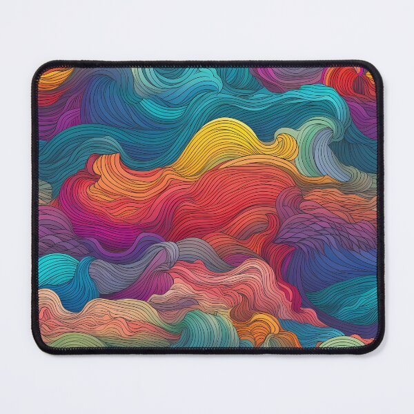 Item preview, Rainbow Waves designed and sold by A-green-dot.