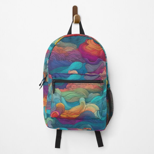 Item preview, Rainbow Waves designed and sold by A-green-dot.