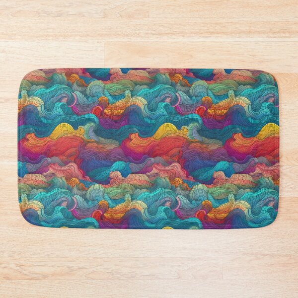 Item preview, Rainbow Waves designed and sold by A-green-dot.