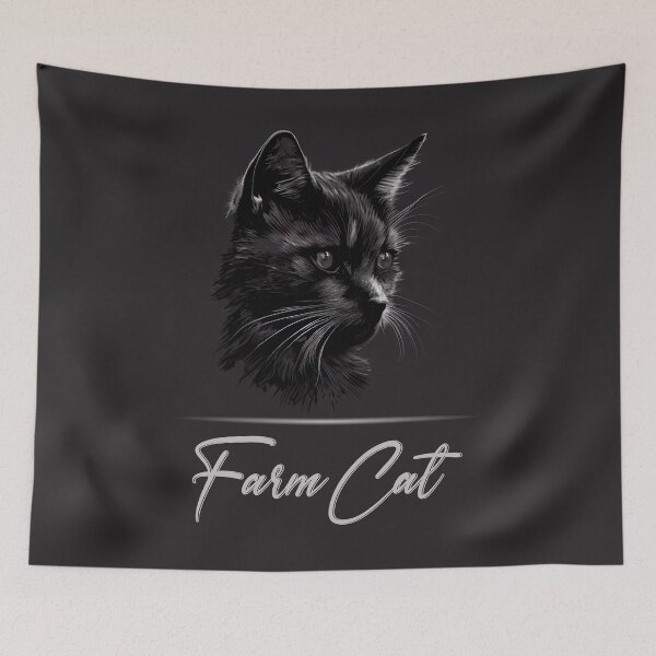 Item preview, Farm Cat Portrait designed and sold by Best-Breeds.