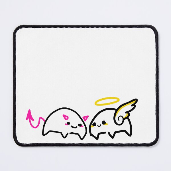 Item preview, Angel and demon duo designed and sold by Tatum-Tot.