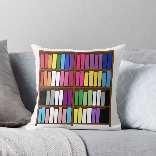 Item preview, Pride Flag Bookshelf designed and sold by doodlesbyCara.