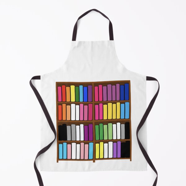Item preview, Pride Flag Bookshelf designed and sold by doodlesbyCara.