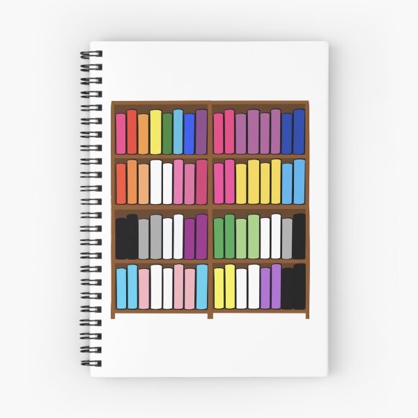 Item preview, Pride Flag Bookshelf designed and sold by doodlesbyCara.