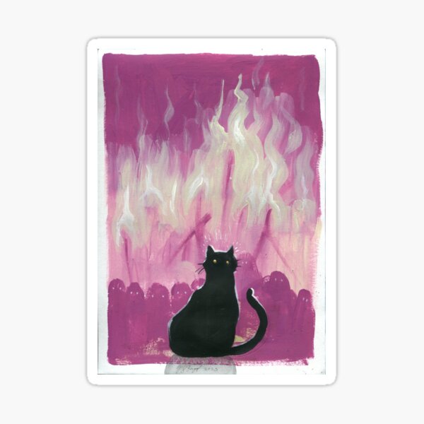 Crime Cat Sticker