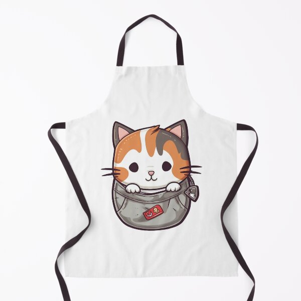 Item preview, Cute Little Cat Pocket designed and sold by amazingtraits.
