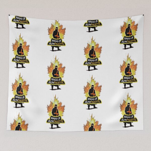 Item preview, charismatic ninjas of ironpalette design graphic illustration by ironpalette designed and sold by ironpalette.