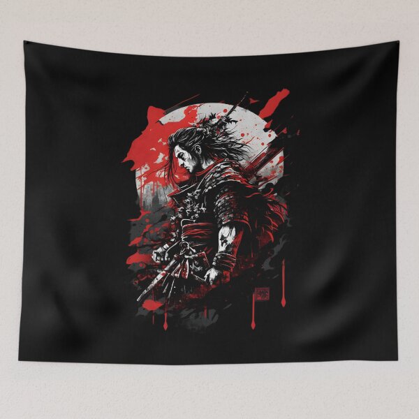 Item preview, Samurai Fantasy Japanese Ronin designed and sold by EternalDelight1.