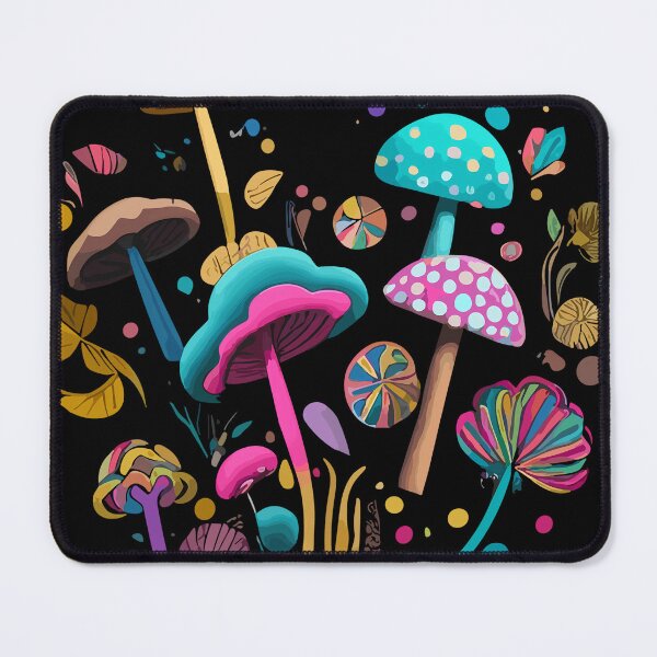 Item preview, Beautiful Cozy Psychedelic Magic Mushrooms | Vibrant Mushroom Fantasy | Mind Exploration designed and sold by mindexploration.