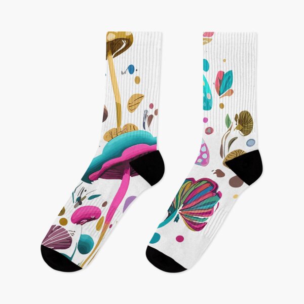 Item preview, Beautiful Cozy Psychedelic Magic Mushrooms | Vibrant Mushroom Fantasy | Mind Exploration designed and sold by mindexploration.