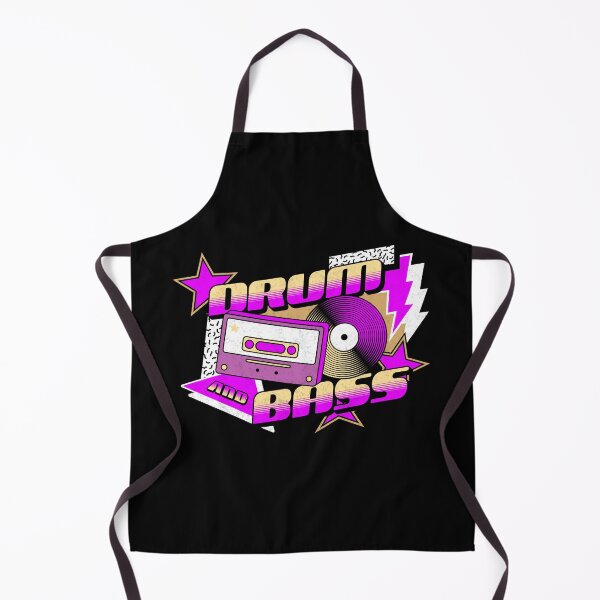 Item preview, DRUM AND BASS - 90s Steez (sand/purple) designed and sold by Discothreadz.