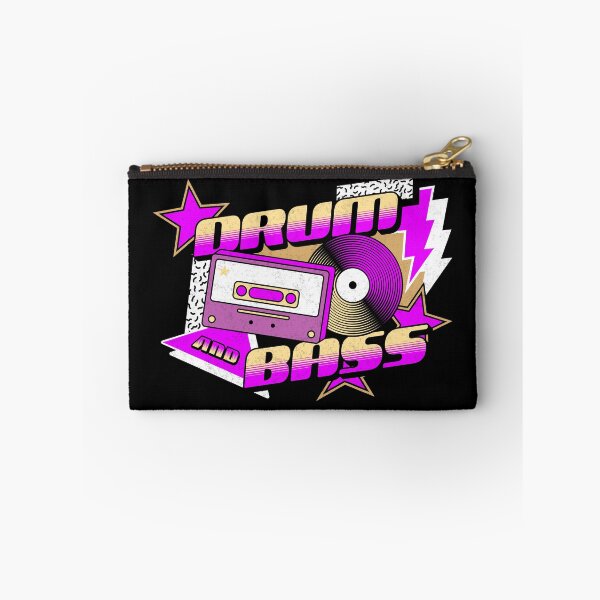 Artikelvorschau, DRUM AND BASS - 90er Steez (sand/lila) entworfen und verkauft von Discothreadz.
