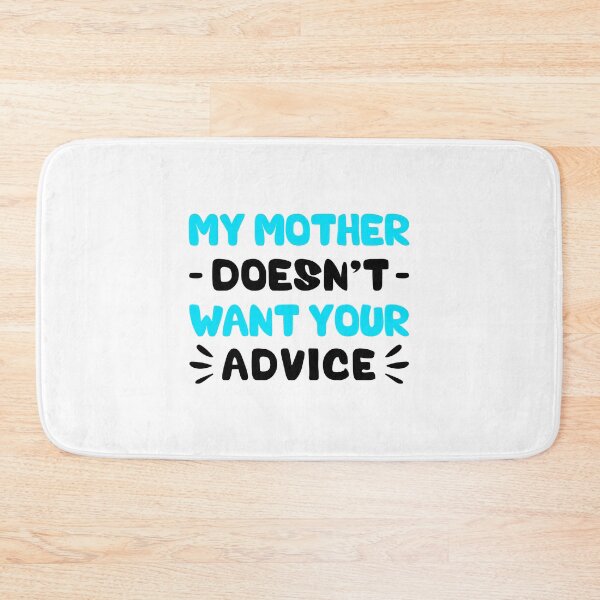 Aperçu de l'œuvre Ma mère ne veut pas de vos conseils - Funny Newborn créée et vendue par T-shirt For You.