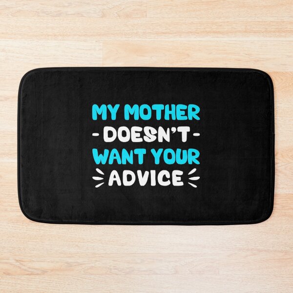 Aperçu de l'œuvre Ma mère ne veut pas de vos conseils - Funny Newborn créée et vendue par T-shirt For You.
