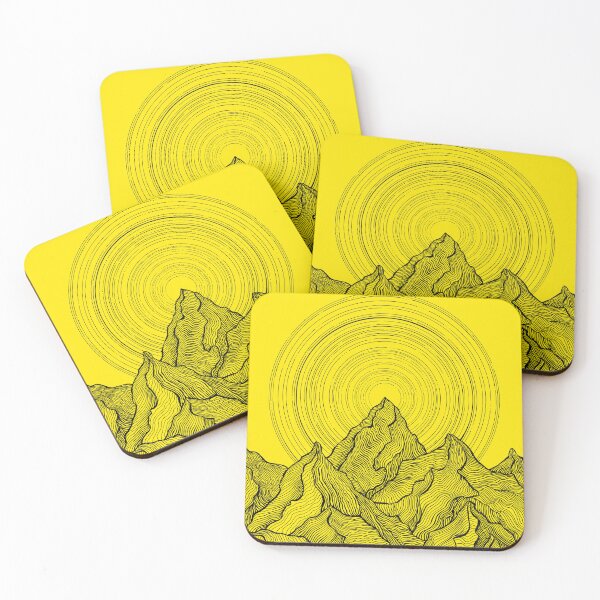 Item preview,  yellow mountains designed and sold by PolinaMirralisa.