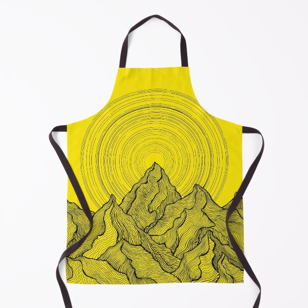 Item preview, yellow mountains designed and sold by PolinaMirralisa.