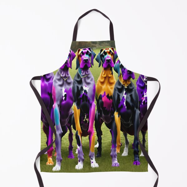 Item preview, Multi coloured Great Danes designed and sold by David-Howells.
