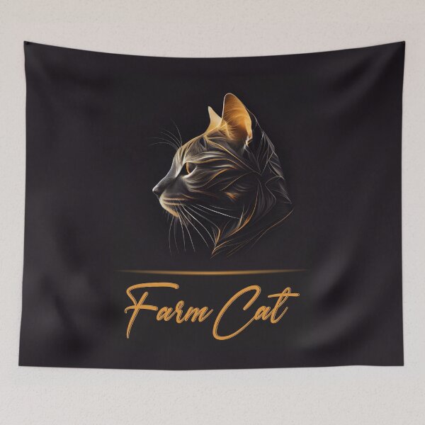Item preview, Farm Cat Portrait designed and sold by Best-Breeds.