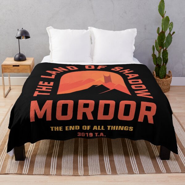 Item preview, The Land of Shadow Mordor The End of All Things 3019 TA Merch designed and sold by vasdestampede.