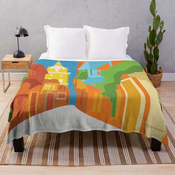 Item preview, Cartagena Minimalistic City Scape  designed and sold by ThomasTreeArt.
