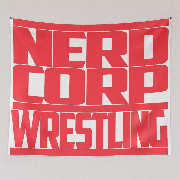 Item preview, Nerd Corp Wrestling designed and sold by NerdCorpPodcast.