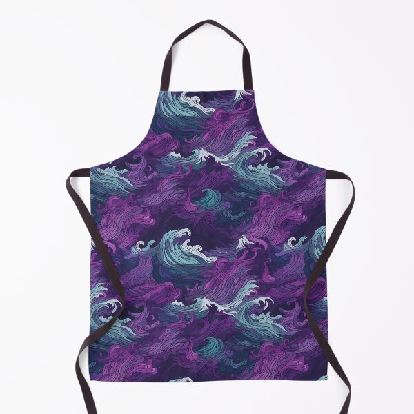 Item preview, Violet & Blue Waves designed and sold by A-green-dot.
