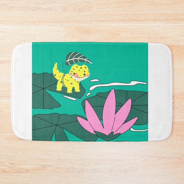 Item preview, Little salamander of the lotus pond  designed and sold by SkyisBright.