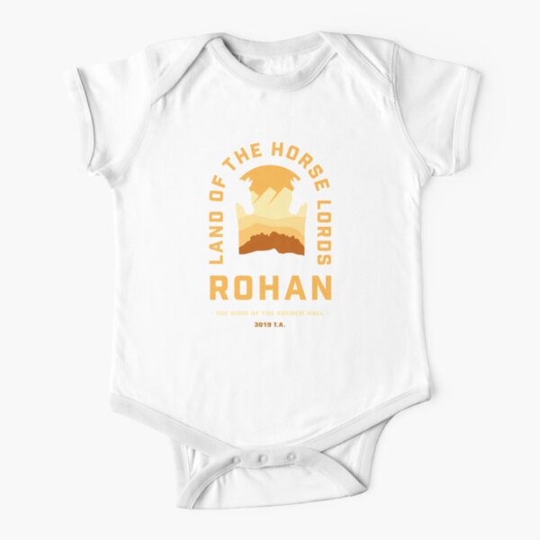 Land of the Horse Lords Rohan Le roi du Golden Hall 3019 TA Merch Body manches courtes
